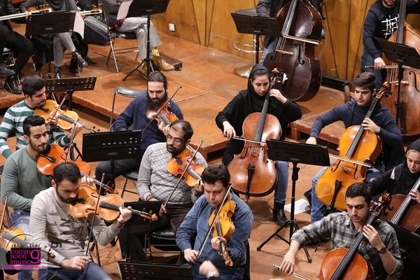 تمرین ارکستر ملی ایران به رهبری میهمان آقاوردی پاشایف