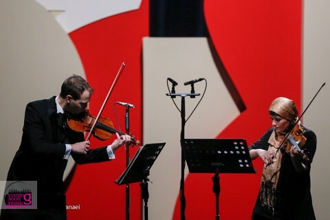 زوج اتریشی در چهارمین شب جشنواره موسیقی