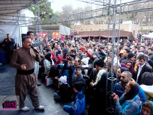 اجرای موسیقی سنتی کردستان در نمایشگاه گردشگری تهران